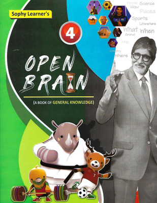 SOPHY LEARNER'S PUBLICATION OPEN BRAIN WITH WORK BOOK (A BOOK OF GENERAL KNOWLEDGE) CLASS 4(English, Paperback, MANSI YADAV)