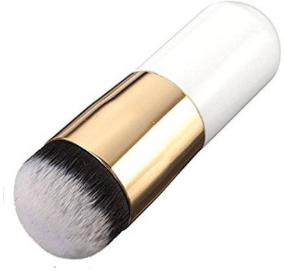 

AlexVyan 1 Pcs Professional White Handle Single BB Foundation Makeup Brush(Pack of 1)
