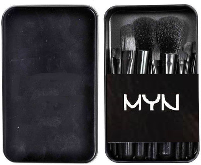 

MYN Cosmetic Makeup Brush Set with Storage Box (Pack of 12)(Pack of 12)