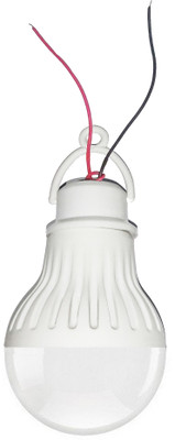 Saish Solutions 5 W Basic Round SmartGlo LED Bulb(White)