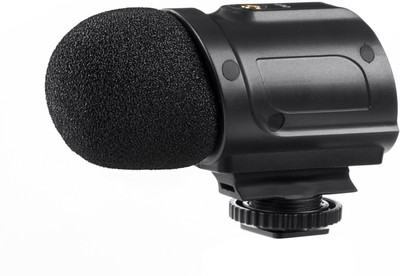 

Saramonic SR-PMIC2 Mini Stereo Condenser Microphone ( with Integrated Shockmount ) - Camera Microphone