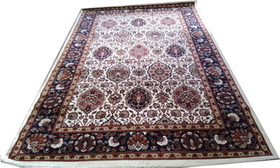 BDH COLLECTION Multicolor Wool Carpet(5 ft,  X 7 ft, Rectangle)