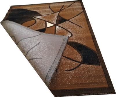 BDH COLLECTION Multicolor Wool Carpet(6 ft,  X 8 ft, Rectangle)