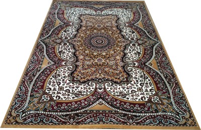 BDH COLLECTION Multicolor Wool Carpet(4 ft,  X 6 ft, Rectangle)