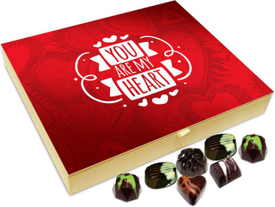 

Chocholik Valentines Day Gift Box - Like Sun Shine, Love My Valentine Belgium Chocolate Box - 20pc Truffles(240 g)
