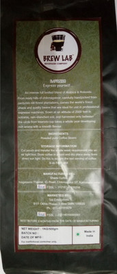 

Brew Lab Impresso Roast & Ground Coffee 1 kg