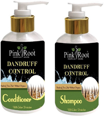 

Pink Root DANDRUFF CONTROL CONDITIONER AND SHAMPOO 200ML(Set of 2)