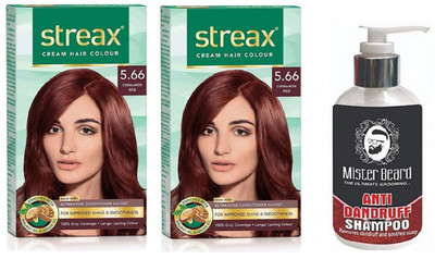 

MISTER BEARD ANTI DANDRUFF SHAMPOO WITH REGULAR CINNAMON RED (5.66) X 2(Set of 3)
