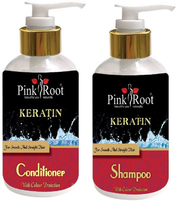 

Pink Root KERTAIN CONDITIONER AND SHAMPOO 200ML(Set of 2)