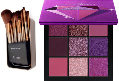 

tanvi27 LUXURIOUS COLOR EYESHADOW WITH BRUSH SET(Set of 13)