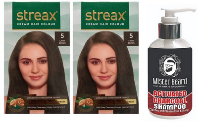 

MISTER BEARD CHARCOAL SHAMPOO WITH STREAX REGULAR LIGHT BROWN X 2(Set of 3)