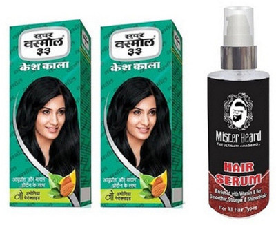 

MISTER BEARD HAIR SERUM WITH SUPER VASMOL 100ML X 2(Set of 3)