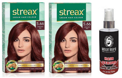 

MISTER BEARD HAIR SERUM WITH REGULAR CINNAMON RED (5.66) X 2(Set of 3)