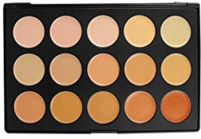 

BeautyQua Beauty Brighten,Highlighter and Contour Concealer Palette 15 Shades Professional Series Base Palette Concealer(Multi)