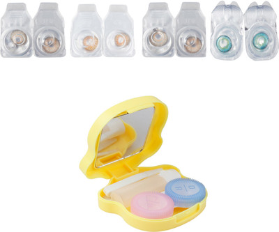 

Optify 4 Pair Zero Power Monthly Color Contact Lens (Pure Hazel-Honey-Hazel-Aqua) Monthly Contact Lens(1, Pure Hazel_Honey_Hazel_Aqua, Pack of 4)