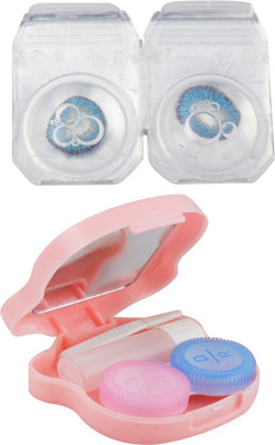 

Optify 1 Pack Zero Monthly Color Contact Lens with Kit (Blue) Monthly Contact Lens(1, Blue, Pack of 1)