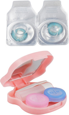 

Optify 1 Pack Zero Monthly Color Contact Lens with Kit (Aqua) Monthly Contact Lens(1, Aqua, Pack of 1)