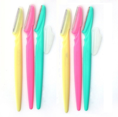 

Utkarsh Set of 6 Pcs Eyebrow Shaping Trimmer Shaper Shaver Tools Disposable Razor(Pack of 6)