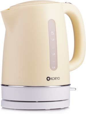 

Koryo KEK18YS Electric Kettle(1.7 L, Gold)