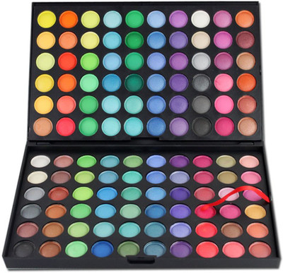 

Pure essional 120 Colors EyeShadow Palette Makeup Contouring Kit #2 - Perfect for Professional as well as Personal Use_791 500 g(multicolour)