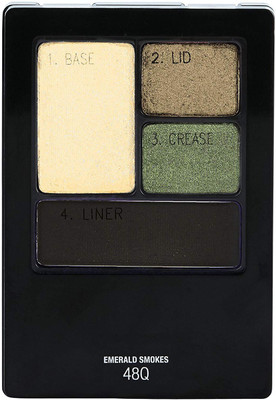 

Maybelline New York w York Expert Wear Eyeshadow Quads, Emerald Smokes, 0.17 Ounce_533 500 g(multicolour)