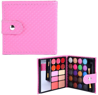 

JOLY s Eye Shadow Cosmetic Palette Professional Makeup Eyeshadow+Blusher+Lip Gloss+Face Contouring Powder 4 Color for Your Choice (Pink)_468 500 g(multicolour)