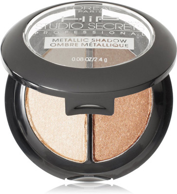 

L'Oreal Paris HiP Studio Secrets Professional Crystal Eye Shadow Duos, Darling, 0.08 Ounces_541 500 g(multicolour)