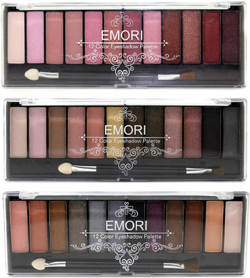 

Emori (TM) tural, Smoky, Ultra Color Eyeshadow Pro Makeup kit_40 500 g(multicolour)