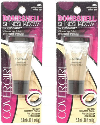 

Cover Girl bshell Shine Shadow Eye Shadow, Gold Goddess [315] 0.18 oz (Pack of 2)_130 500 g(multicolour)