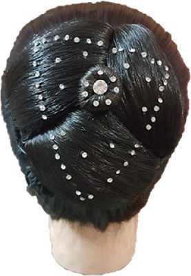 

Gayatri Juda Designer Hair Juda Bun (Dark Brown) Bun(Brown)