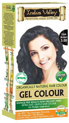

Indus Valley Permanent Herbal Hair Color(Dark Brown)