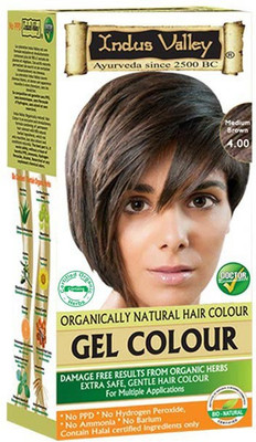 

Indus Valley Organically Natural Hair Color(Medium Brown)