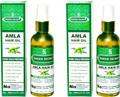 

SHEER SECRET AMLA HAIR OIL (100% PURE COLD PRESSED OIL) Hair Oil(200 ml)