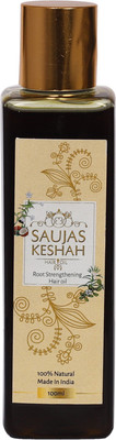 

saujas keshah Root Strengthening Anti hair fall Ayurvedic oil by Bhoomi Bliss Hair Oil(100 ml)