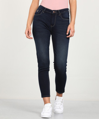Flying Machine Skinny Women Blue Jeans