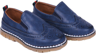 

FEETWELL Boys Slip on Mojaris(Blue