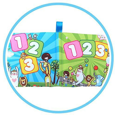 

Webby Cloth Book Early Leaning Development Toy(Multicolor)