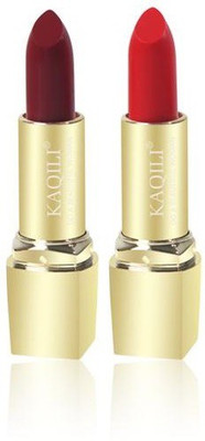 

Kaqili Moisturizing Waterproof, Kiss proof Long lasting Listings(Maroon, Red)