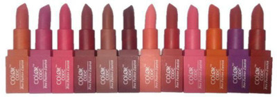 

Color Code Matte Lipstick Multicolor(Multicolor)