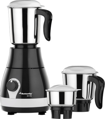 Butterfly Arrow 500 W Mixer Grinder(Grey, 3 Jars)