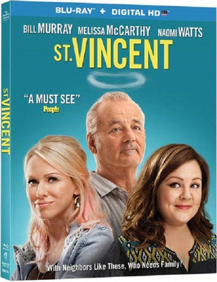 

St. Vincent blu-ray region A(DVD English)