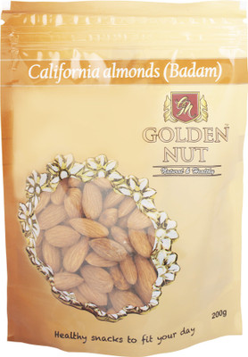 

Golden Nut California Almonds(200 g, Pouch)