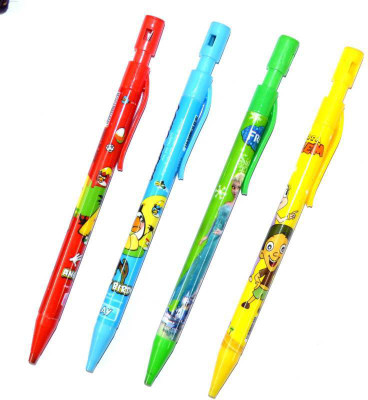 

Qweezer ( Pack of 4 pcs ) Mechanical Pencil For Kids Different Colour Birthday Return Gift Pencil(Red, Blue, Yellow, Green)
