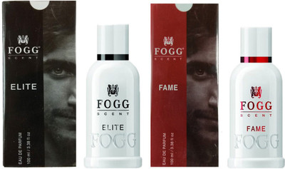 

Fogg 1 ELITE PERFUME 100ML + 1 FAME PERFUME 100ML Eau de Parfum - 100 ml(For Men & Women)
