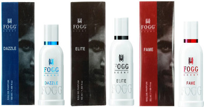 Fogg DAZZLE PERFUME 50ML +ELITE PERFUME 50ML + FAME PERFUME 50ML Eau de Parfum - 50 ml(For Men & Women)