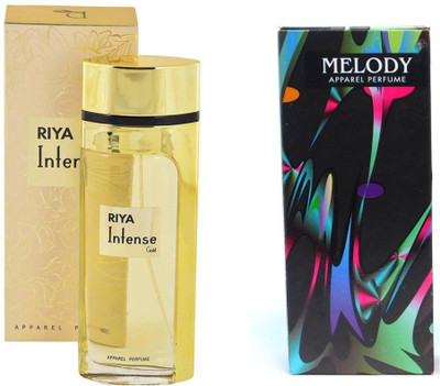 

Riya Melody Black Apparel Eau de Perfume with Intense Gold Perfume Perfume - 180 ml(For Men & Women)