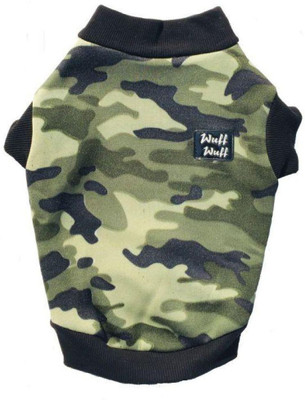Wuff Wuff T-shirt for Dog(green, size30