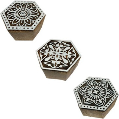 skart wooden printing blocks92 Printing Blocks(Pack of 3)