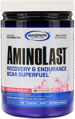 

Gaspari Nutrition AminoLast(WatermelonBlast) EAA (Essential Amino Acids)(420 g, Watermelon Blast)
