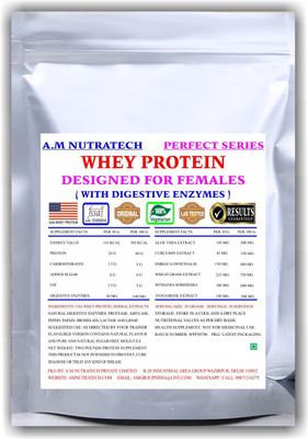 

A M NUTRATECH 100% WHEY PROTEIN ( FOR FEMALES ) - 2 LBS @ A.M NUTRATECH Whey Protein(908 g, Chhocolate)